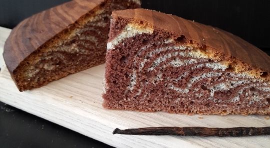 marbre vanille gianduja